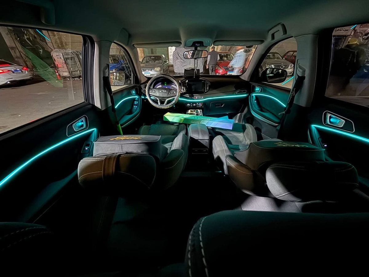 Aqua Mint ambient lighting installation